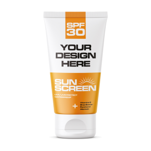 mdleczko do opalania spf30 z logo