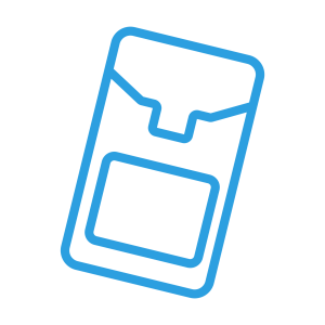 chusteczki higieniczne w folii z nadrukiem